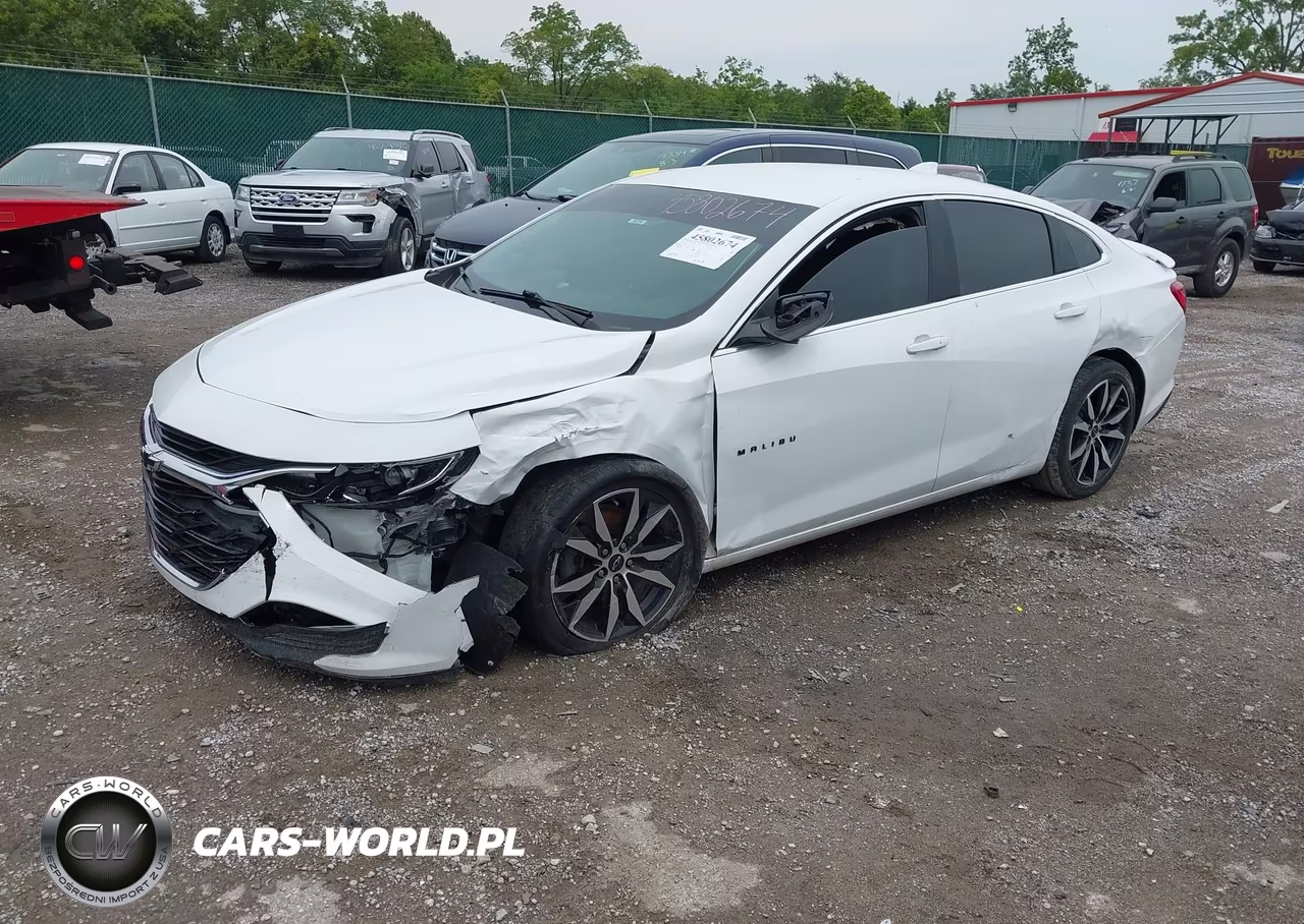 2022 Chevrolet Malibu Fwd Rs VIN:1G1ZG5ST5NF183271 - 2