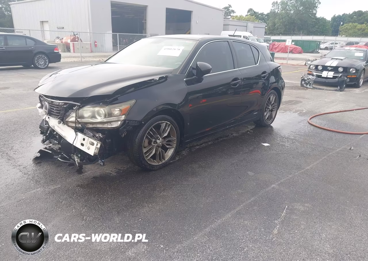 2012 Lexus Ct 200H Premium VIN:JTHKD5BH2C2062777 - 2
