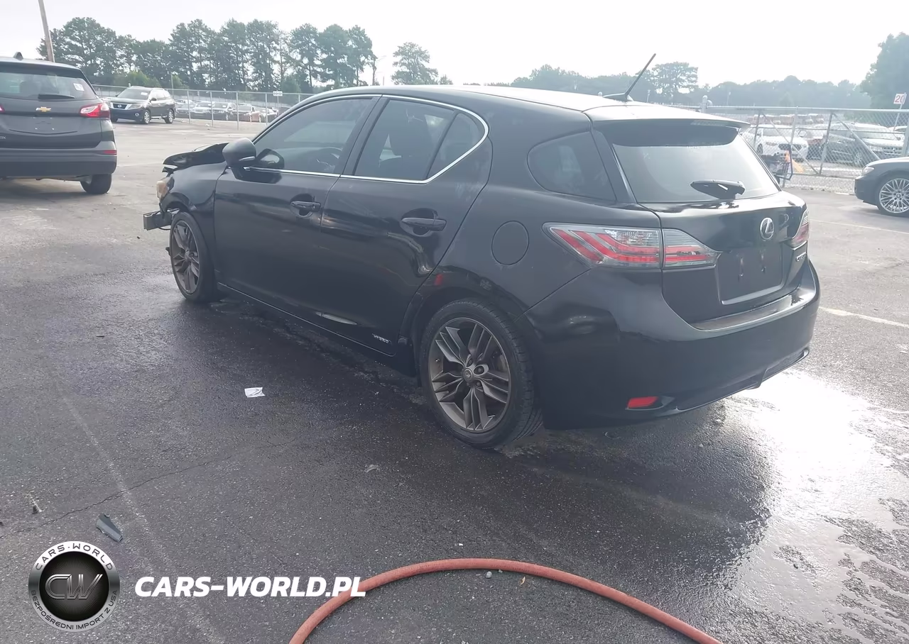 2012 Lexus Ct 200H Premium VIN:JTHKD5BH2C2062777 - 3