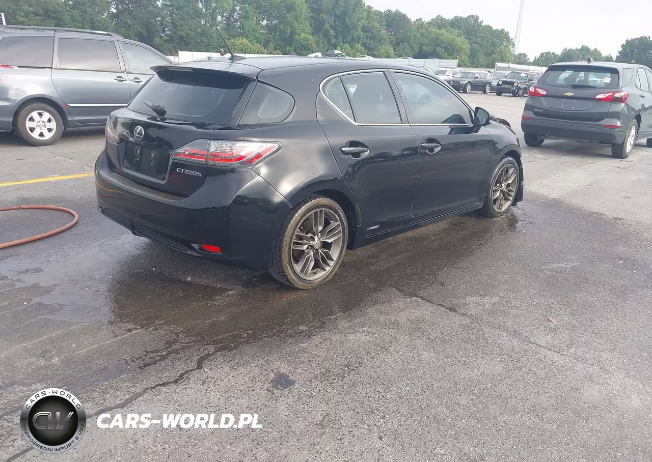 2012 Lexus Ct 200H Premium VIN:JTHKD5BH2C2062777 - 4