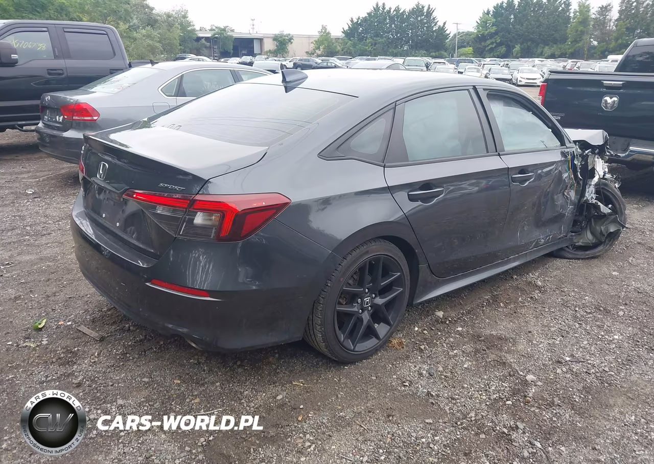 2025 Honda Civic Sport VIN:2HGFE2F55SH541698 - 4