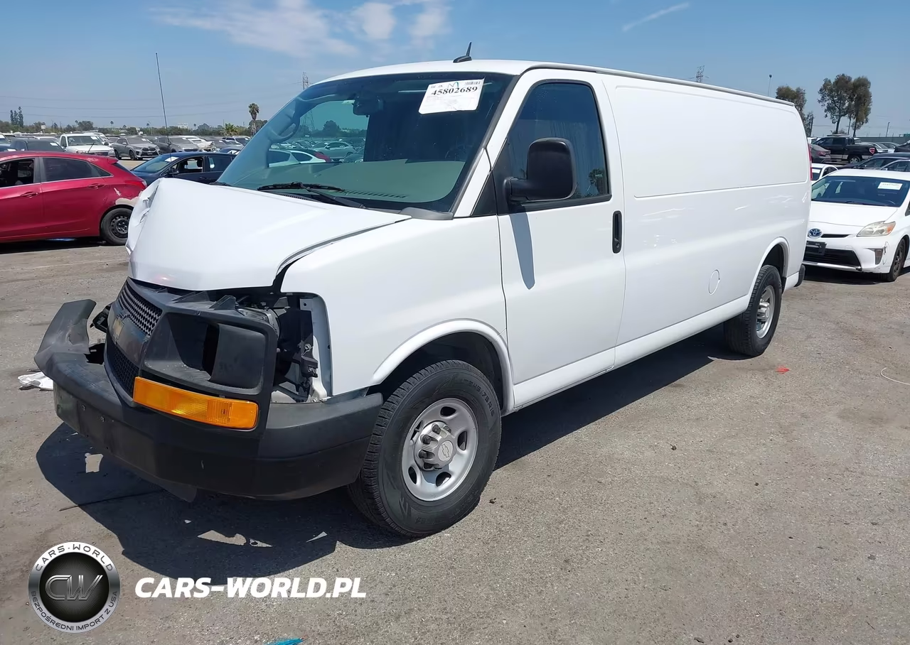 2015 Chevrolet Express 2500 Work Van VIN:1GCWGGCG3F1220632 - 2