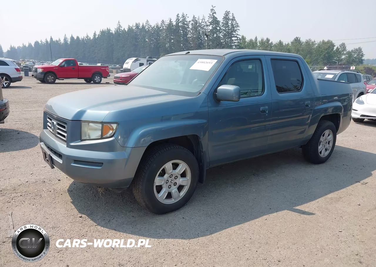 2007 Honda Ridgeline Rtl VIN:2HJYK16557H533405 - 2