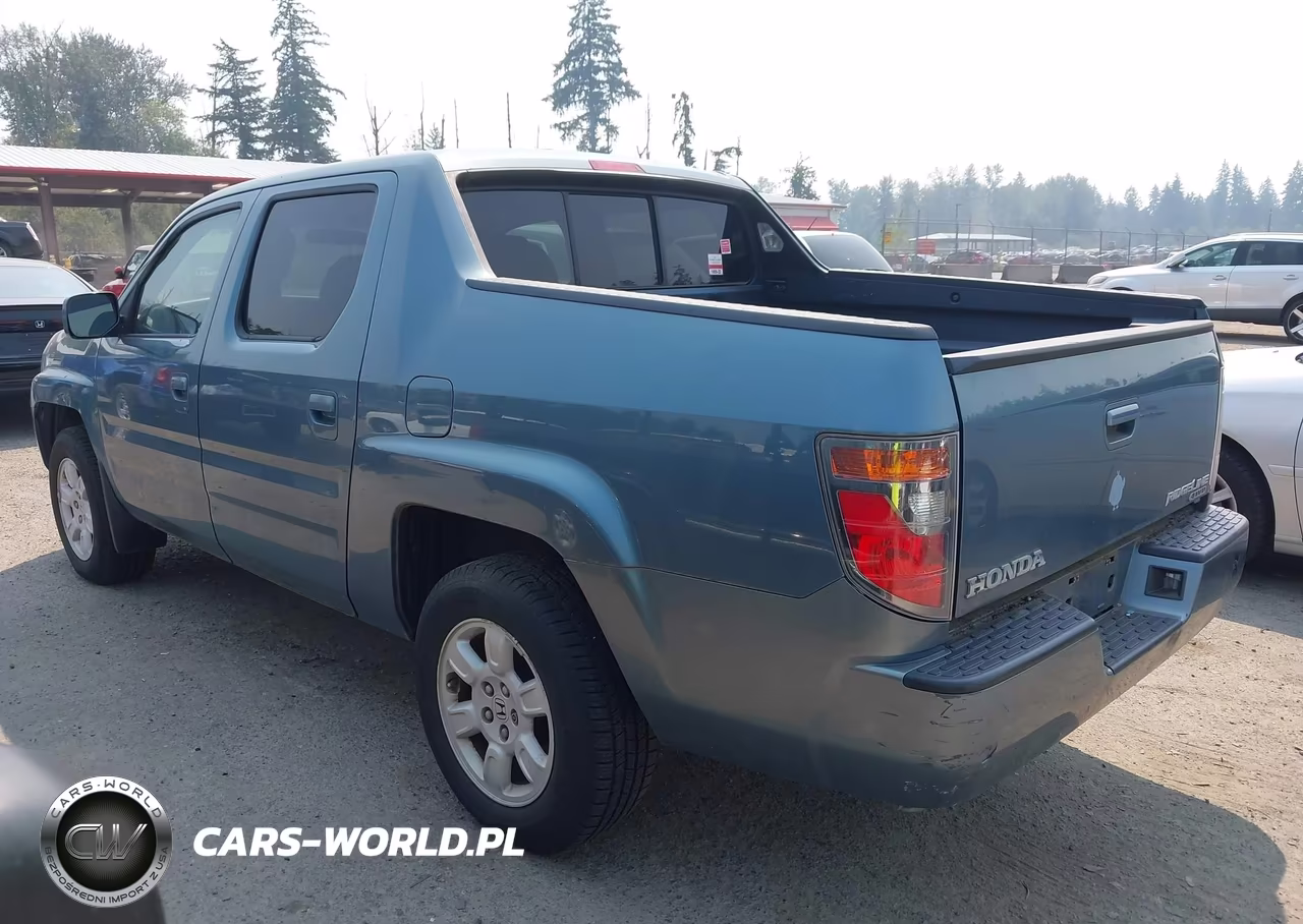 2007 Honda Ridgeline Rtl VIN:2HJYK16557H533405 - 3