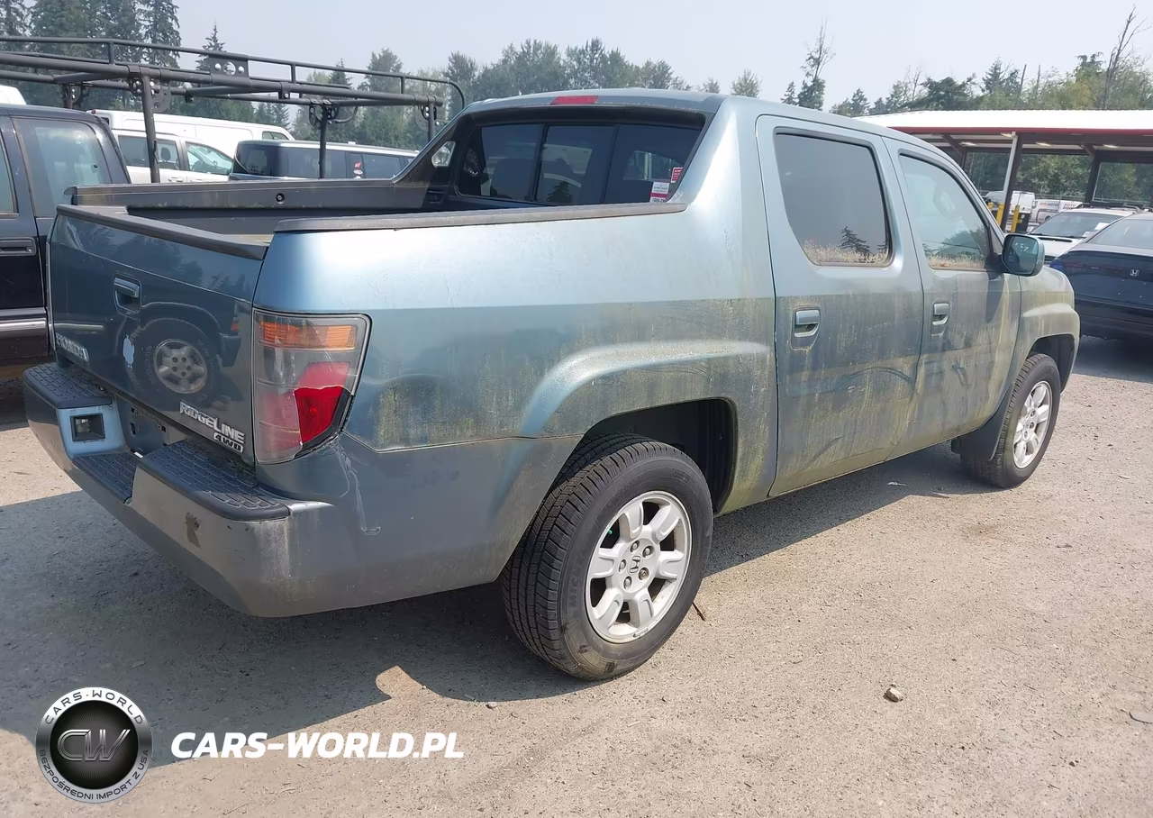 2007 Honda Ridgeline Rtl VIN:2HJYK16557H533405 - 4