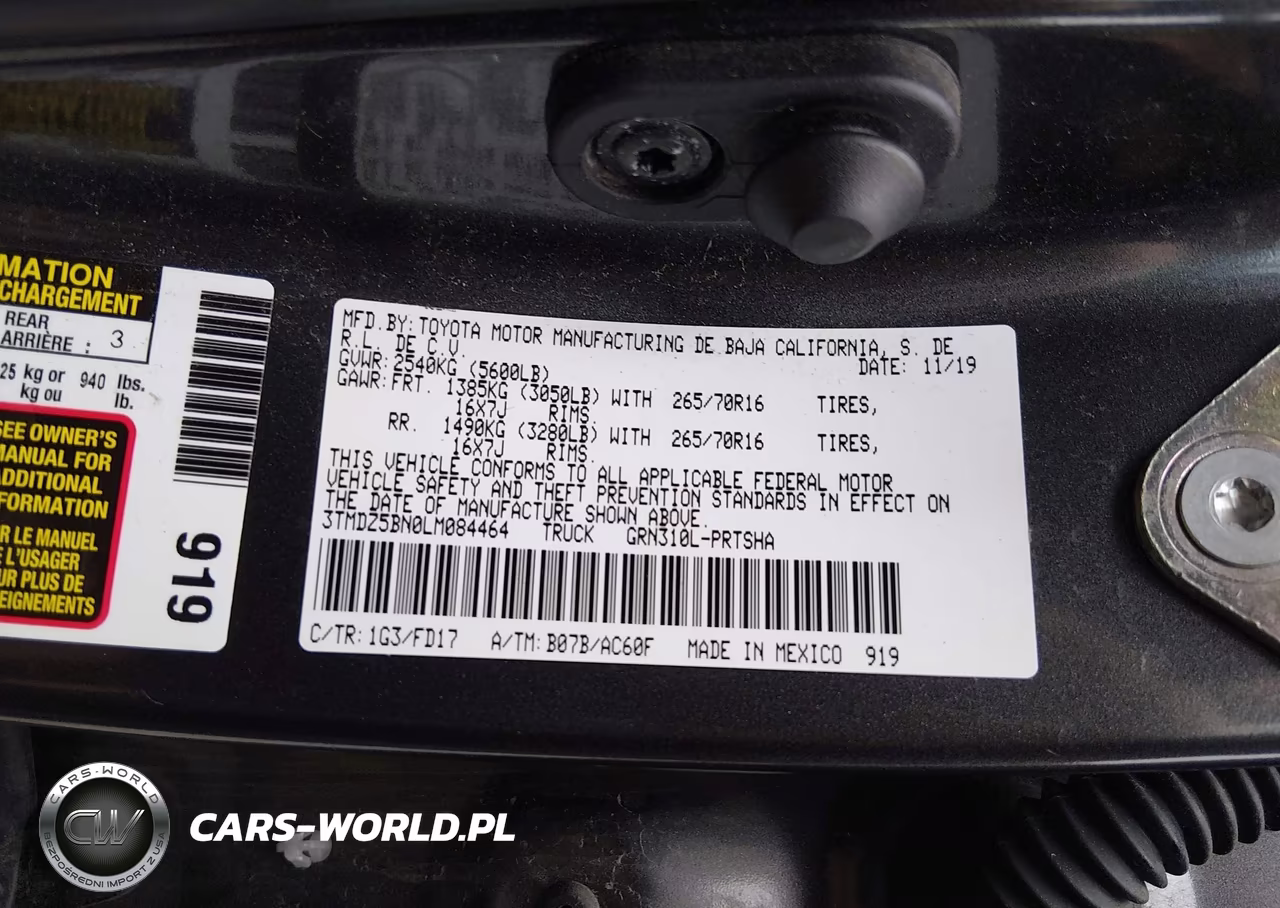 2020 Toyota Tacoma Trd Off-Road VIN:3TMDZ5BN0LM084464 - 8