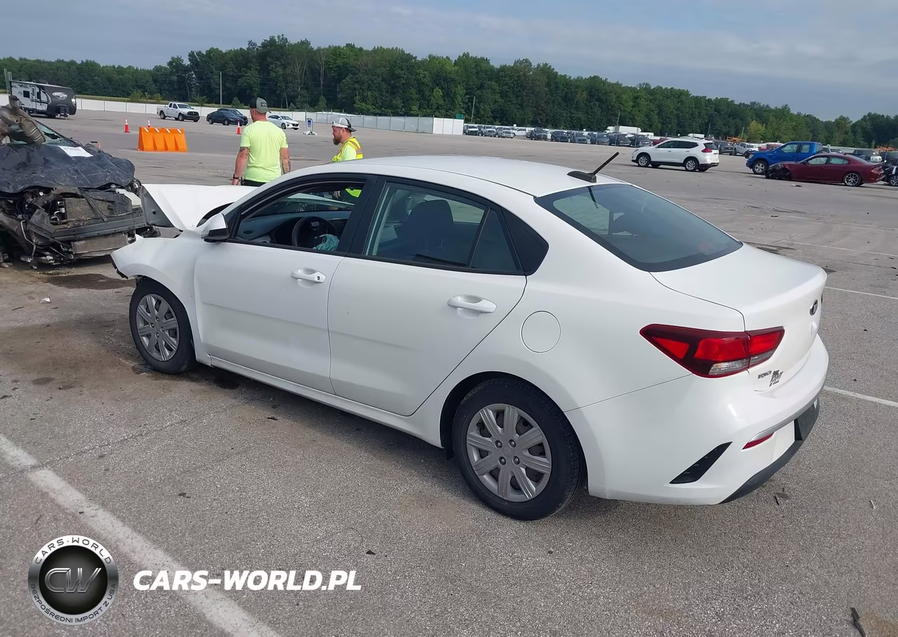 2021 Kia Rio S VIN:3KPA24AD1ME365534 - 3