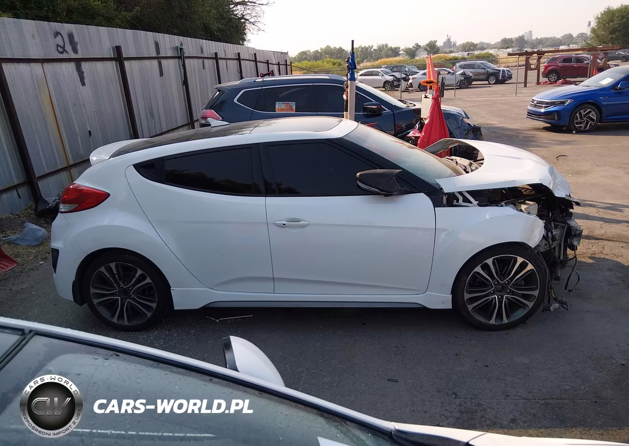 2016 Hyundai Veloster Turbo VIN:KMHTC6AE5GU302111 - 13