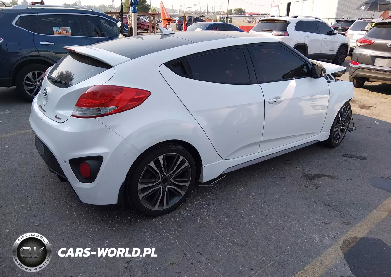 2016 Hyundai Veloster Turbo VIN:KMHTC6AE5GU302111 - 4