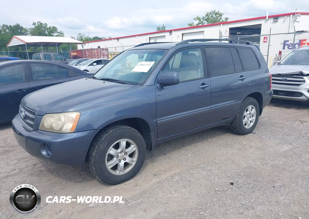 2002 Toyota Highlander V6 VIN:JTEHF21A820055816 - 2