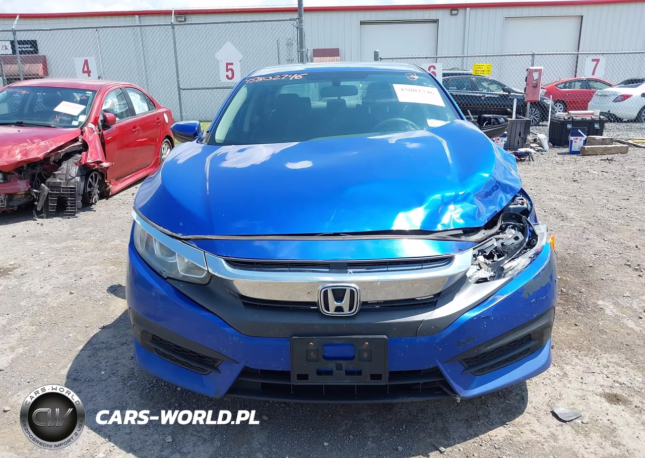 2016 Honda Civic Lx VIN:19XFC2F55GE227167 - 12