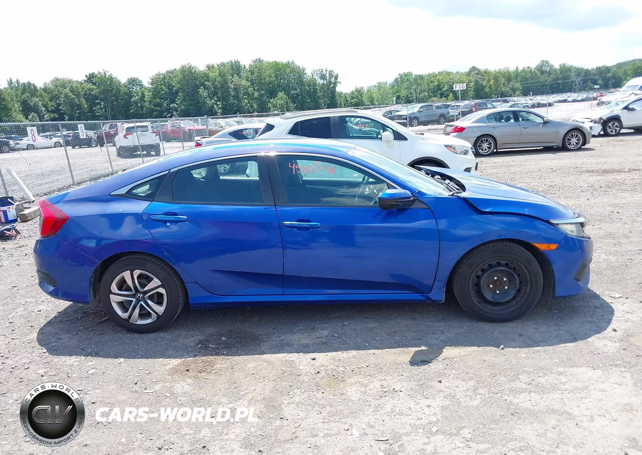 2016 Honda Civic Lx VIN:19XFC2F55GE227167 - 13