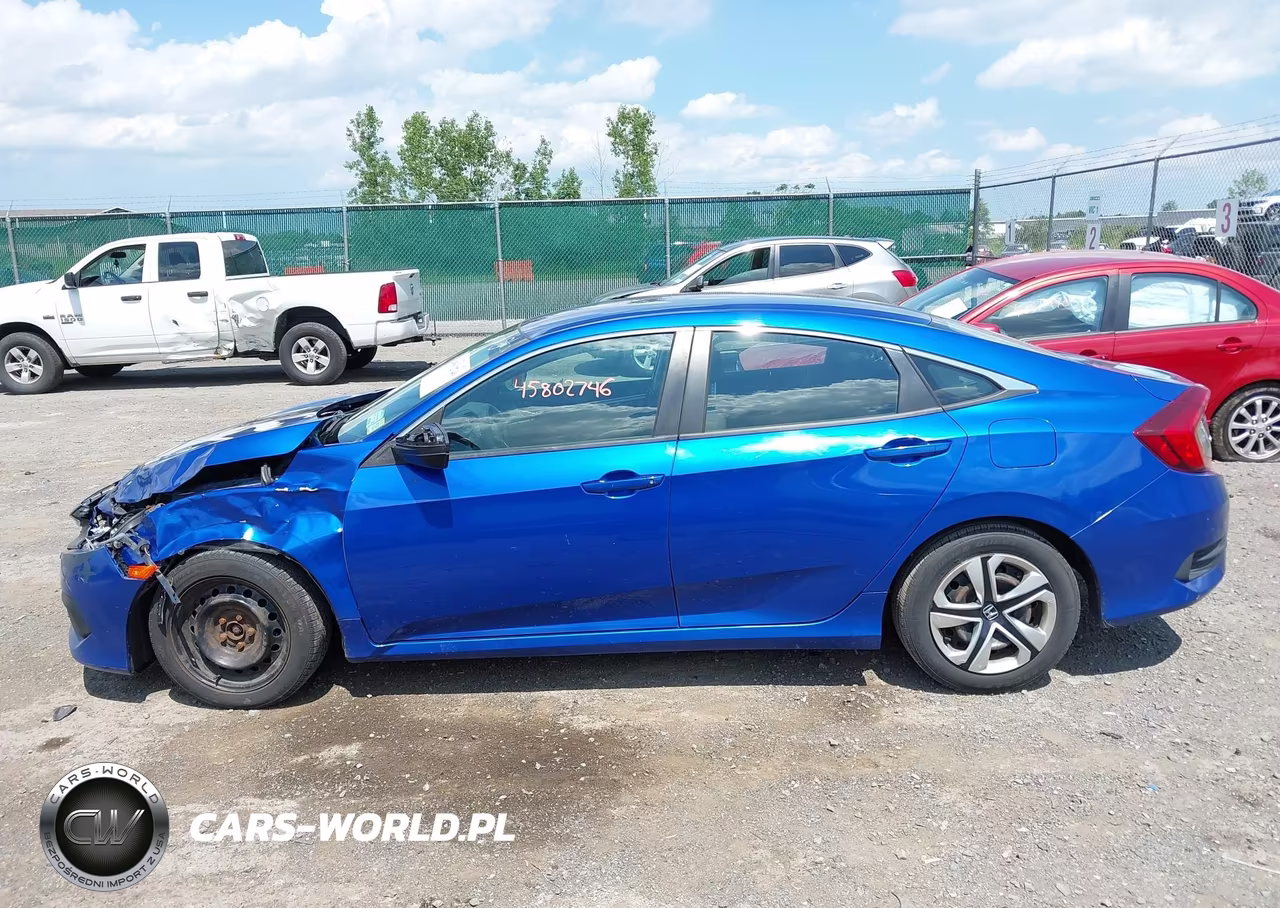 2016 Honda Civic Lx VIN:19XFC2F55GE227167 - 14