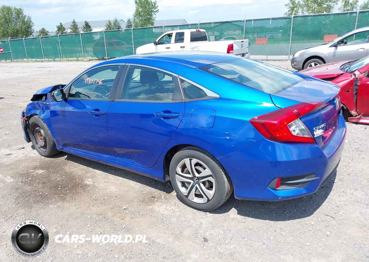 2016 Honda Civic Lx VIN:19XFC2F55GE227167 - 3