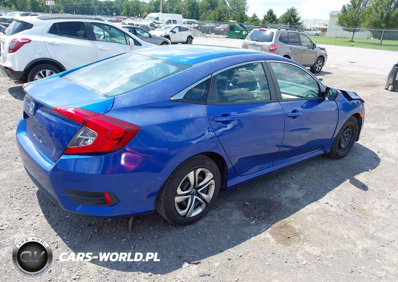2016 Honda Civic Lx VIN:19XFC2F55GE227167 - 4