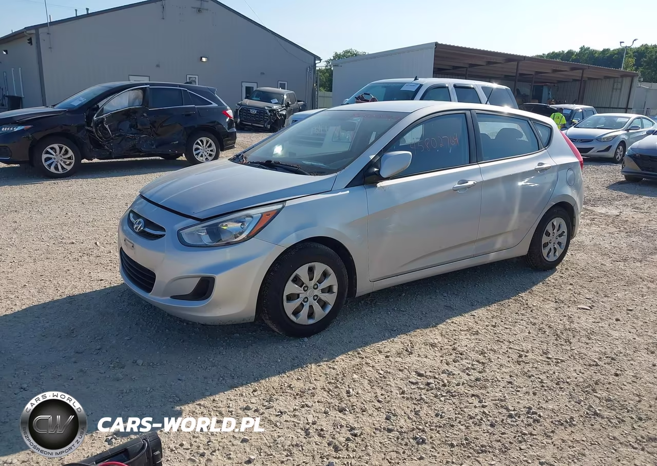 2015 Hyundai Accent Gs VIN:KMHCT5AE2FU226954 - 2