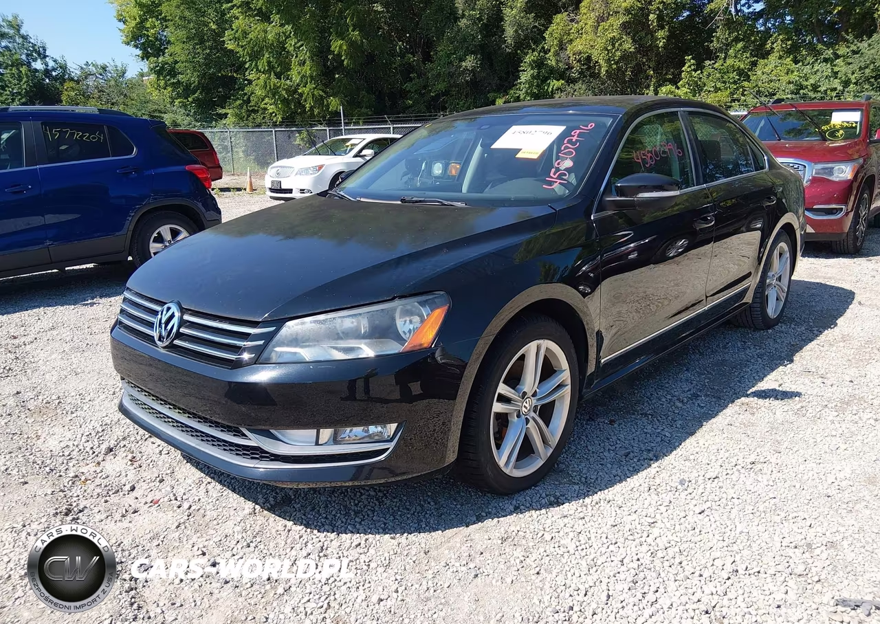 2014 Volkswagen Passat 1.8T Sel Premium VIN:1VWCT7A39EC053398 - 2