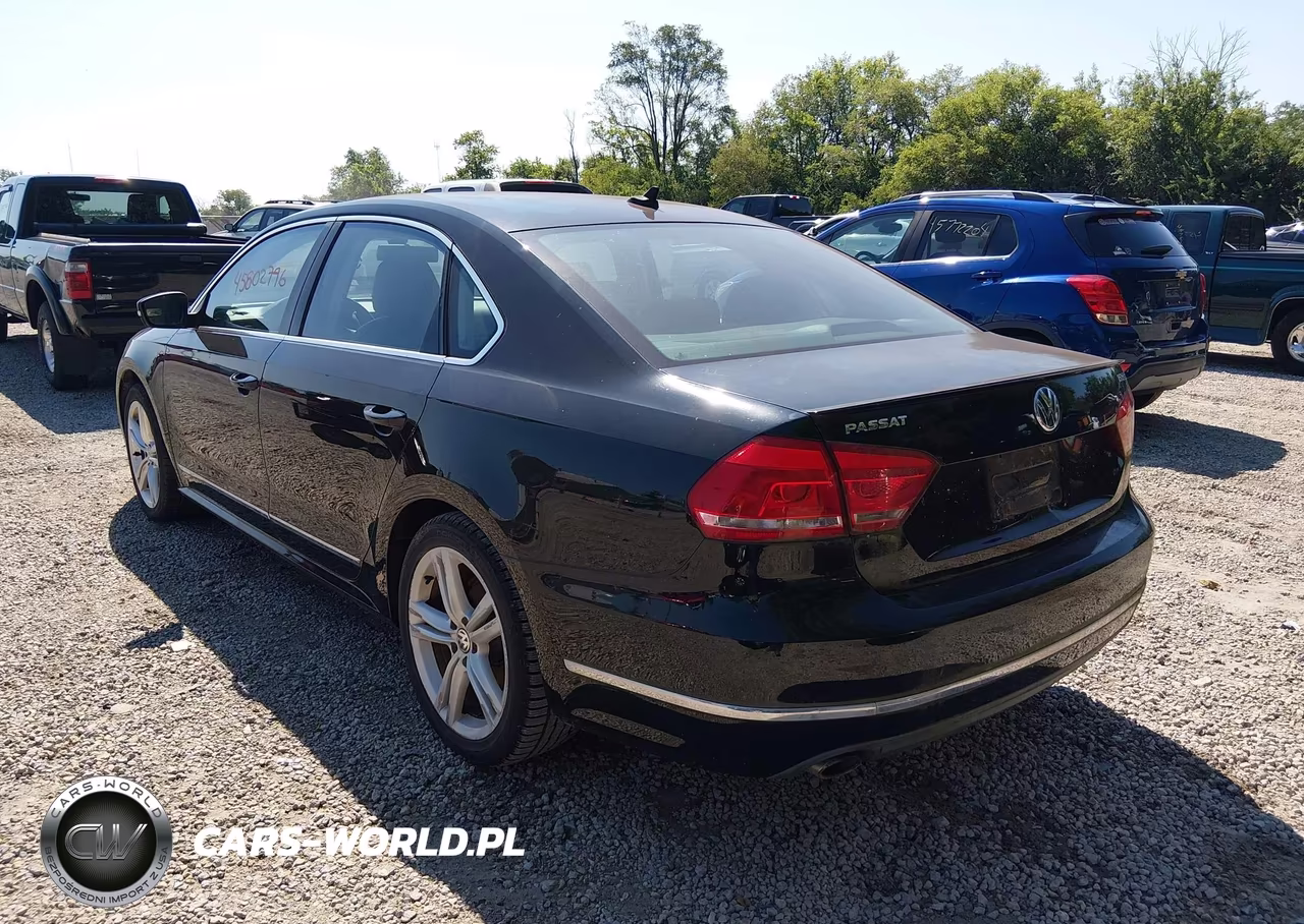 2014 Volkswagen Passat 1.8T Sel Premium VIN:1VWCT7A39EC053398 - 3