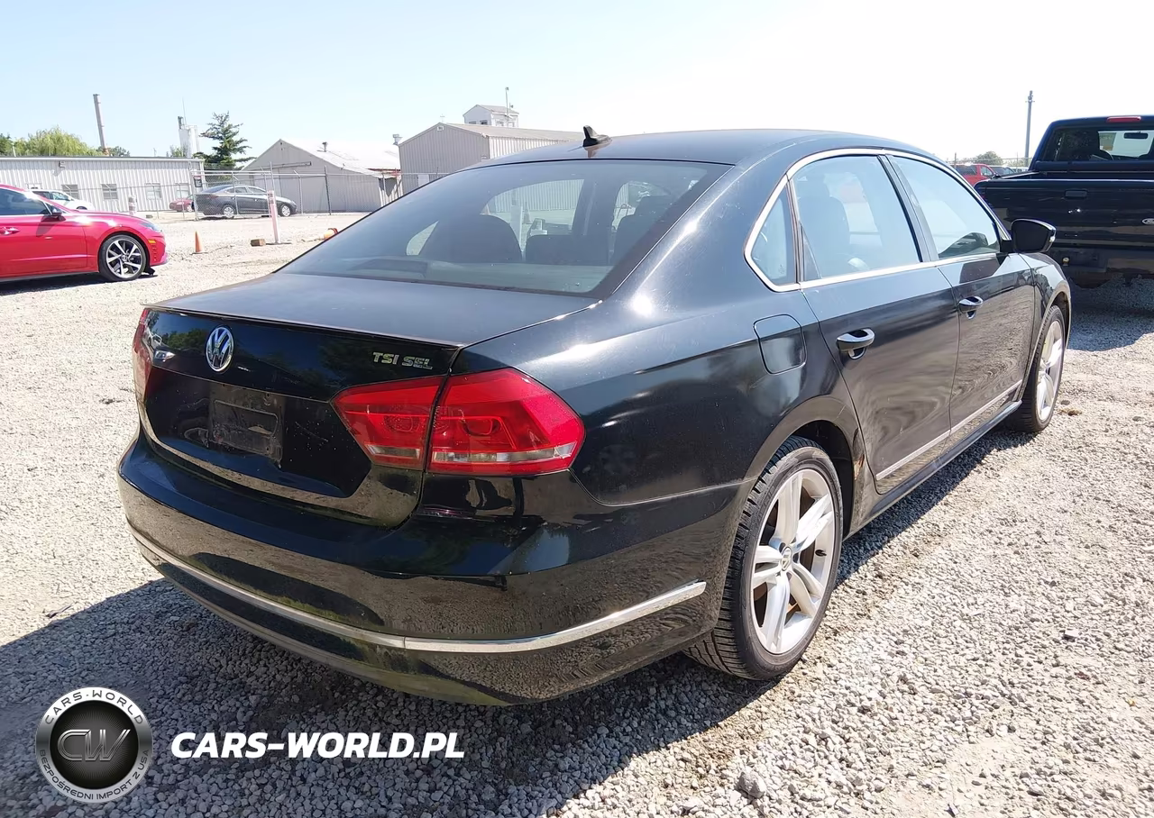2014 Volkswagen Passat 1.8T Sel Premium VIN:1VWCT7A39EC053398 - 4