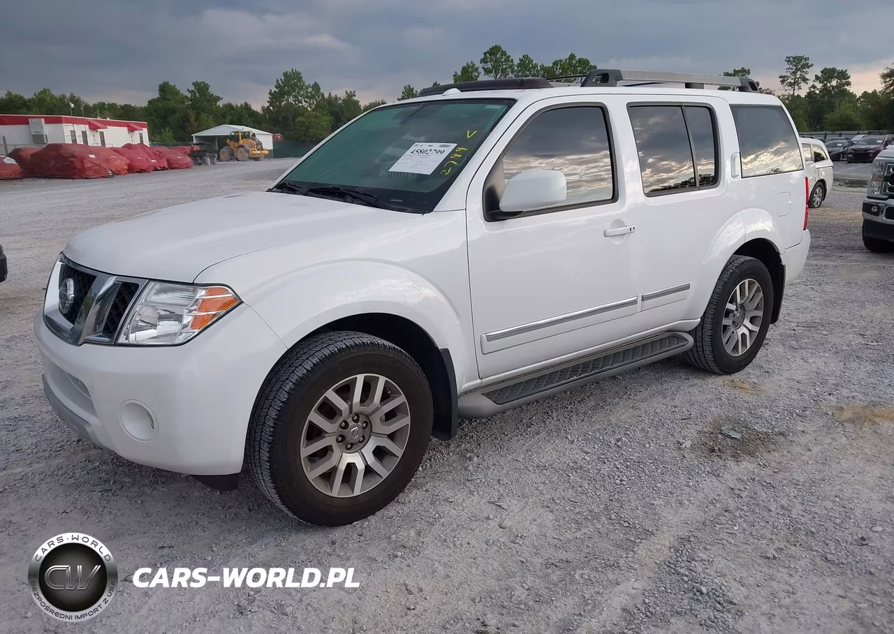 2012 Nissan Pathfinder Le VIN:5N1AR1NN0CC631916 - 2
