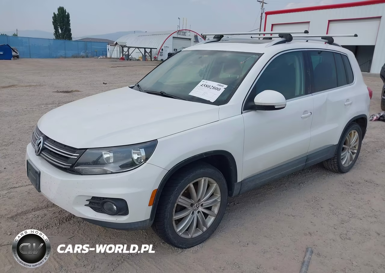 2013 Volkswagen Tiguan Se VIN:WVGBV3AX5DW082765 - 2