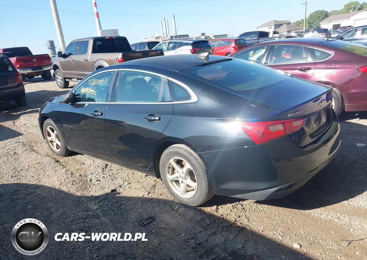 2017 Chevrolet Malibu Ls VIN:1G1ZC5ST7HF267138 - 3