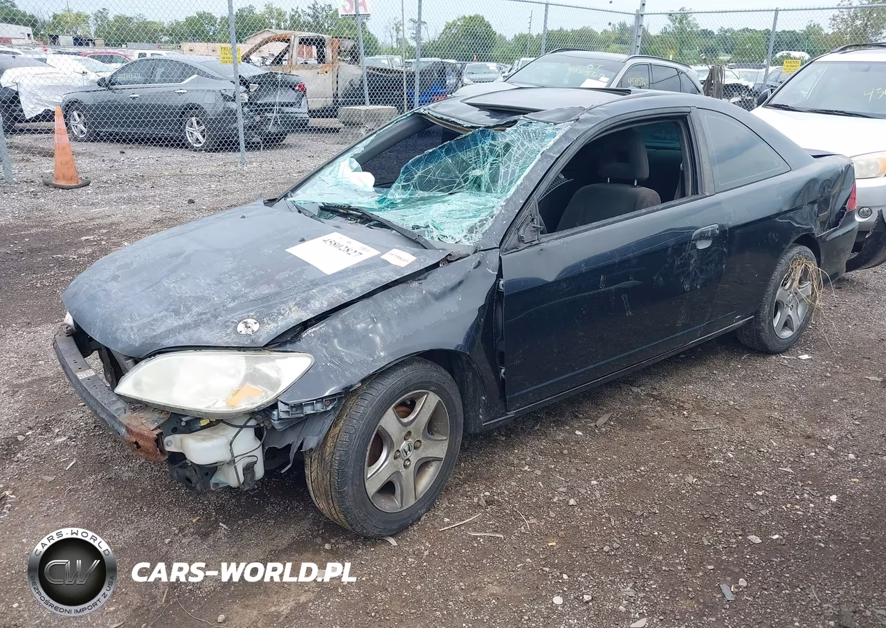 2005 Honda Civic Ex VIN:1HGEM22935L020350 - 2