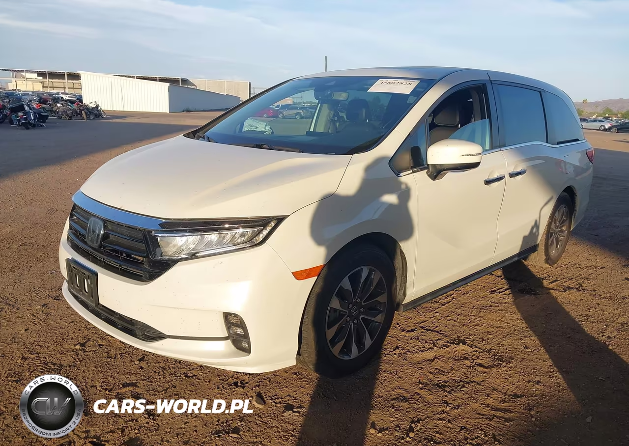 2022 Honda Odyssey Ex-L VIN:5FNRL6H73NB064450 - 2