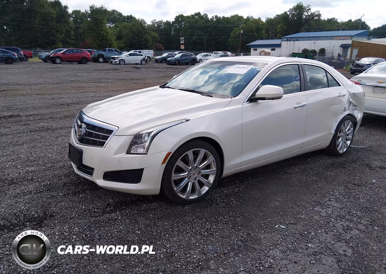 2014 Cadillac Ats Luxury VIN:1G6AB5RX9E0107862 - 2