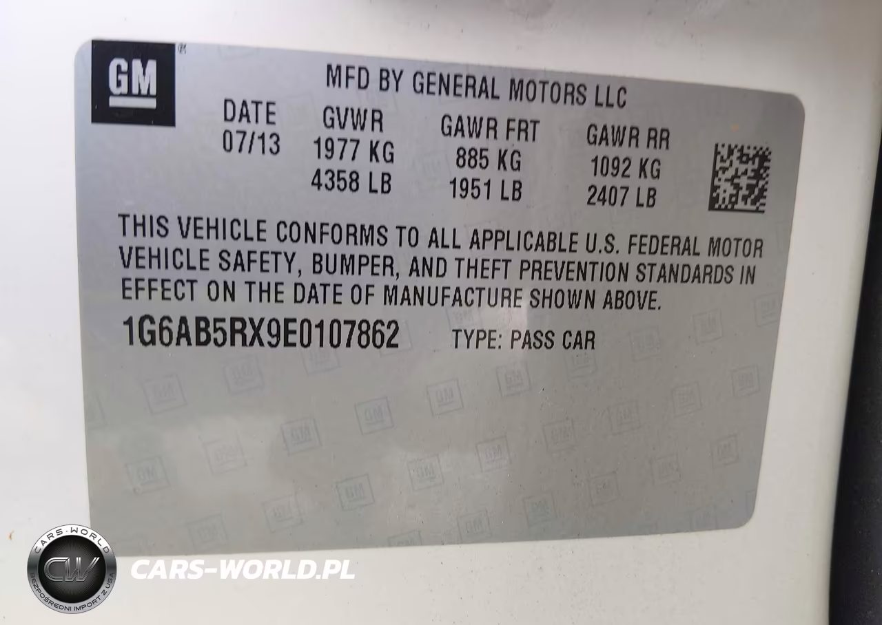 2014 Cadillac Ats Luxury VIN:1G6AB5RX9E0107862 - 9
