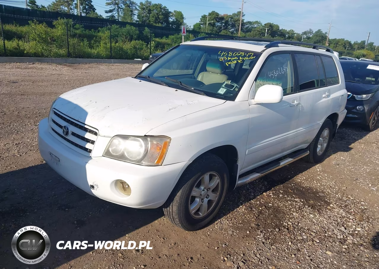 2003 Toyota Highlander Limited V6 VIN:JTEHF21A030122099 - 2