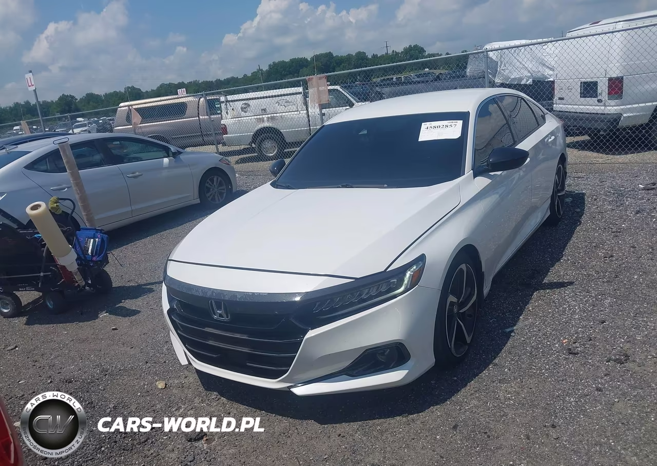 2022 Honda Accord Sport VIN:1HGCV1F33NA031901 - 12