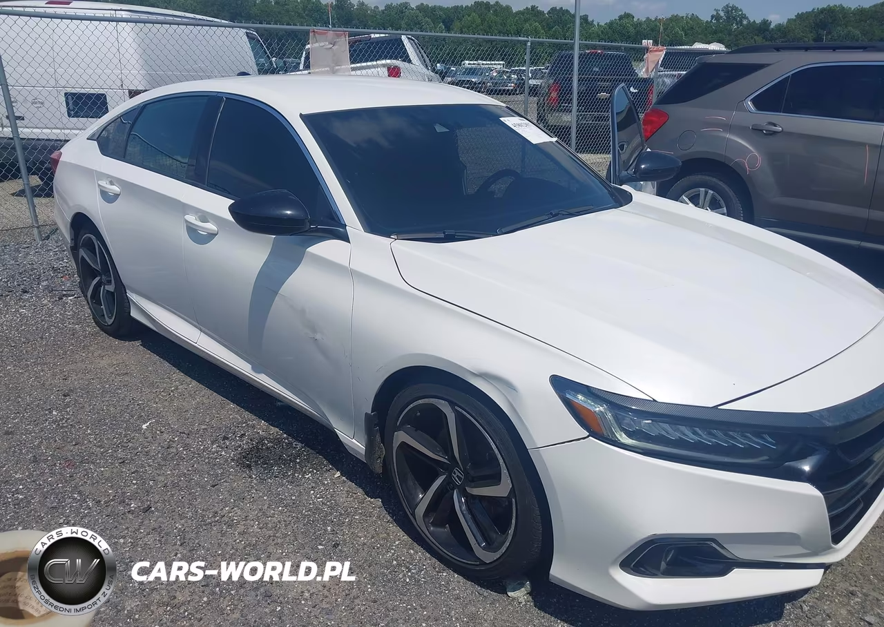 2022 Honda Accord Sport VIN:1HGCV1F33NA031901 - 6