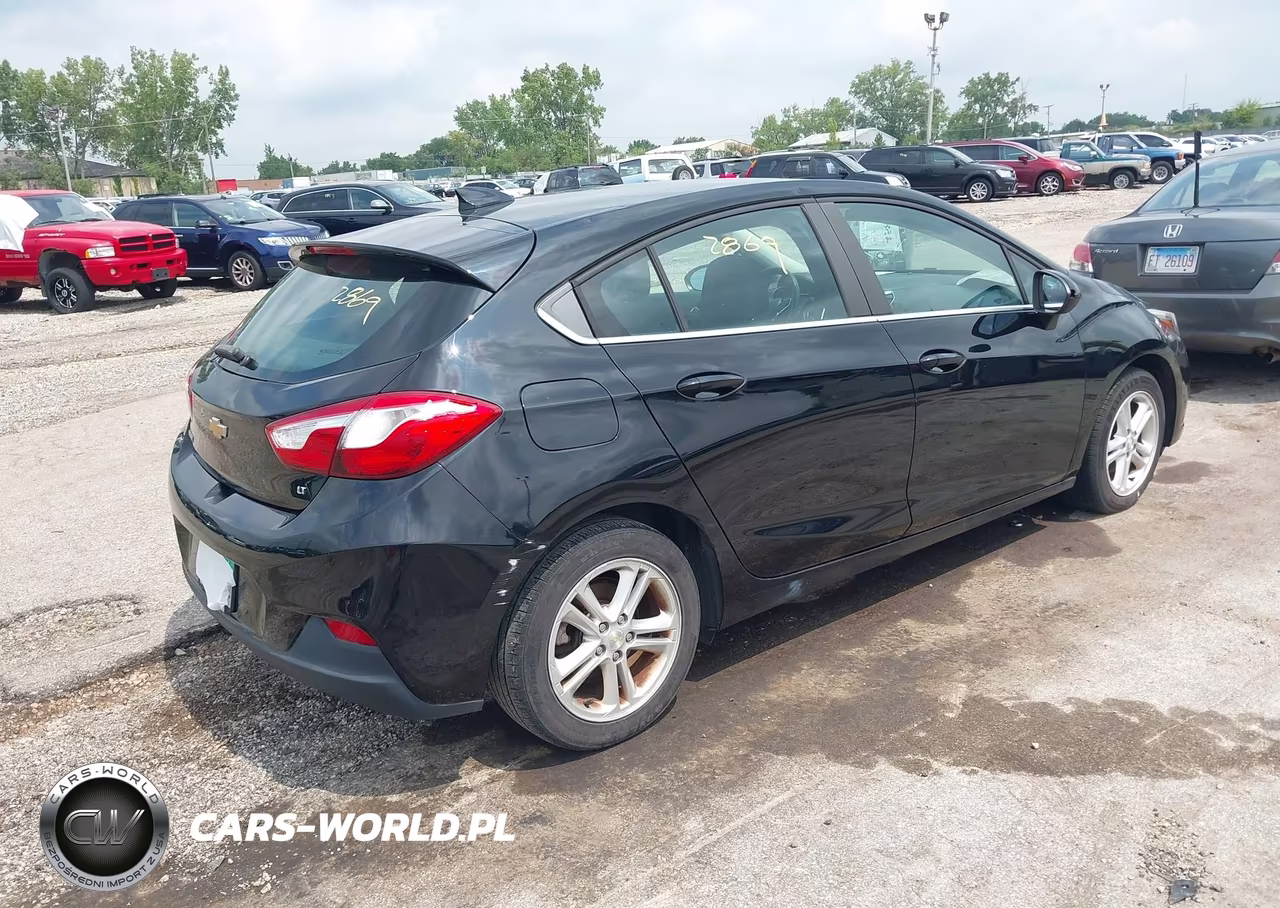 2017 Chevrolet Cruze Lt Auto VIN:3G1BE6SM6HS594619 - 4