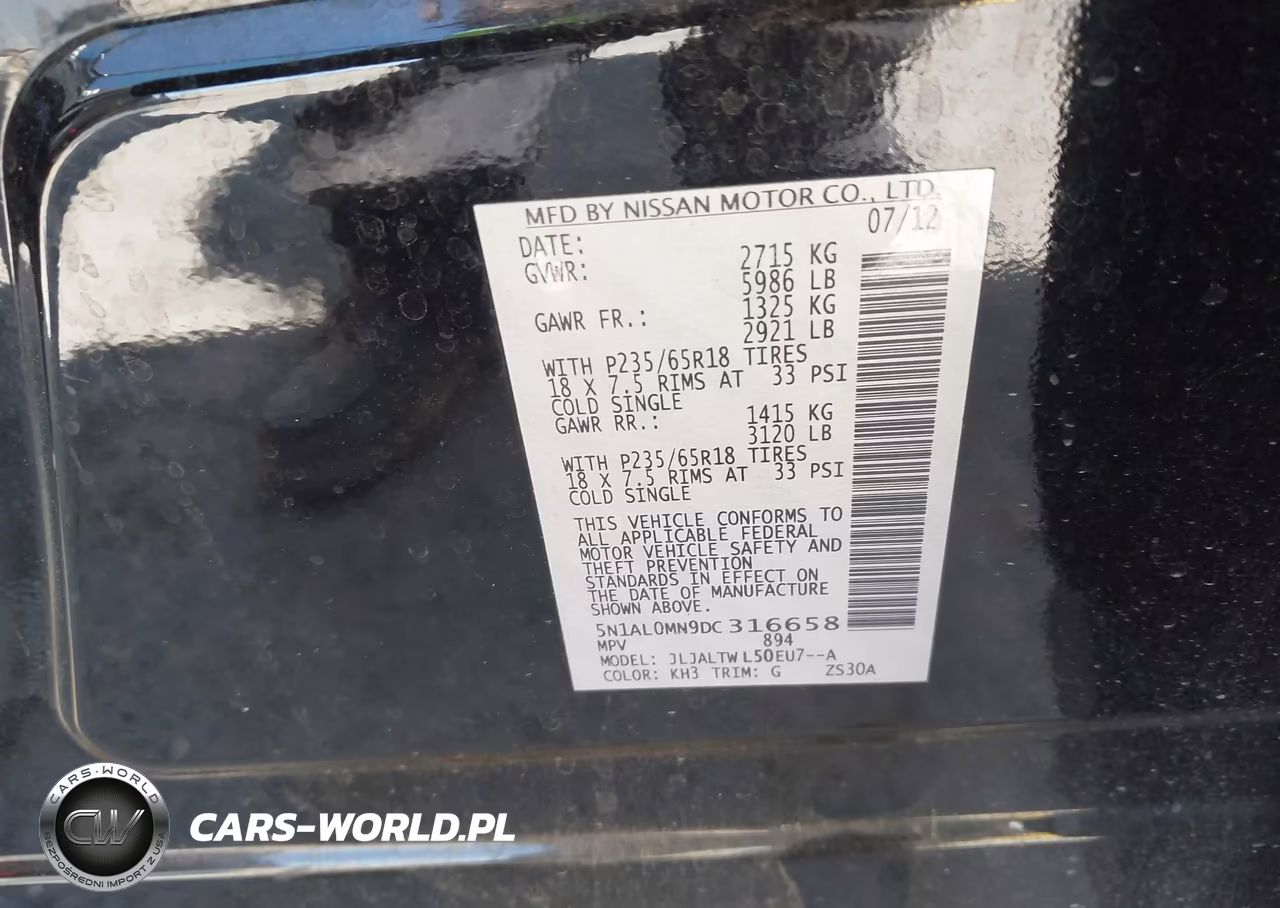 2013 Infiniti Jx35 VIN:5N1AL0MN9DC316658 - 9