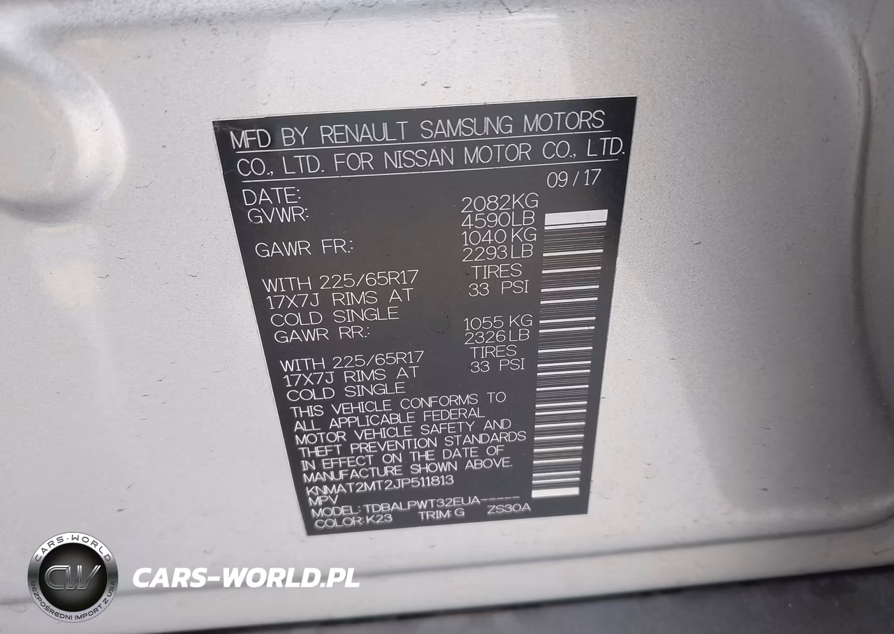 2018 Nissan Rogue S VIN:KNMAT2MT2JP511813 - 9