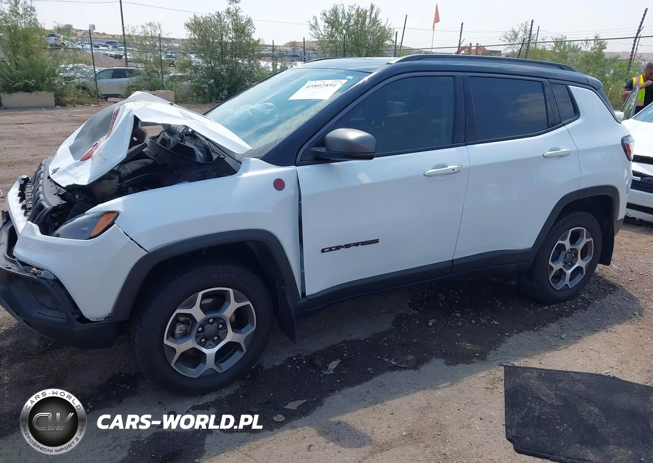 2022 Jeep Compass Trailhawk 4X4 VIN:3C4NJDDB9NT160037 - 2
