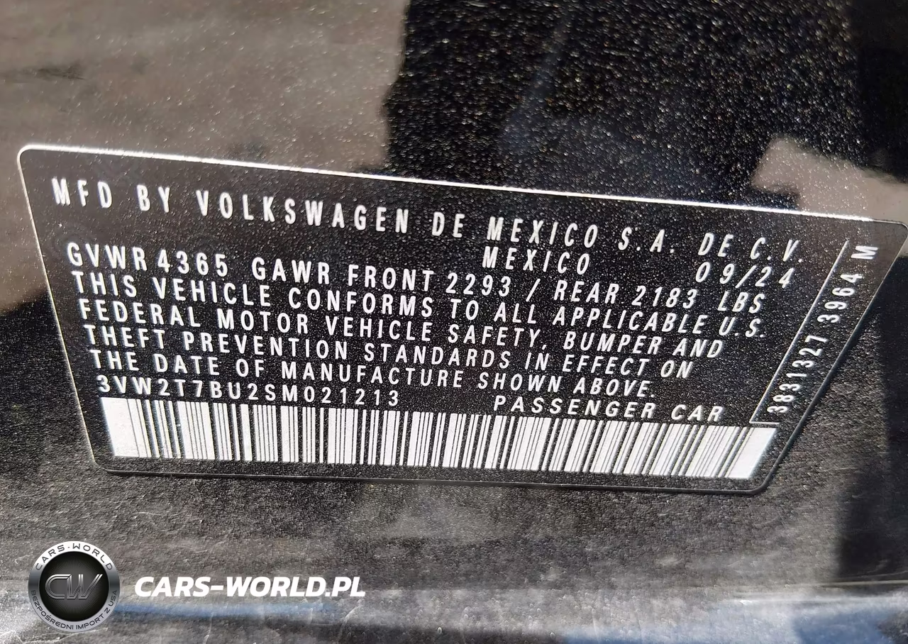 2025 Volkswagen Jetta Gli 2.0T Autobahn VIN:3VW2T7BU2SM021213 - 9