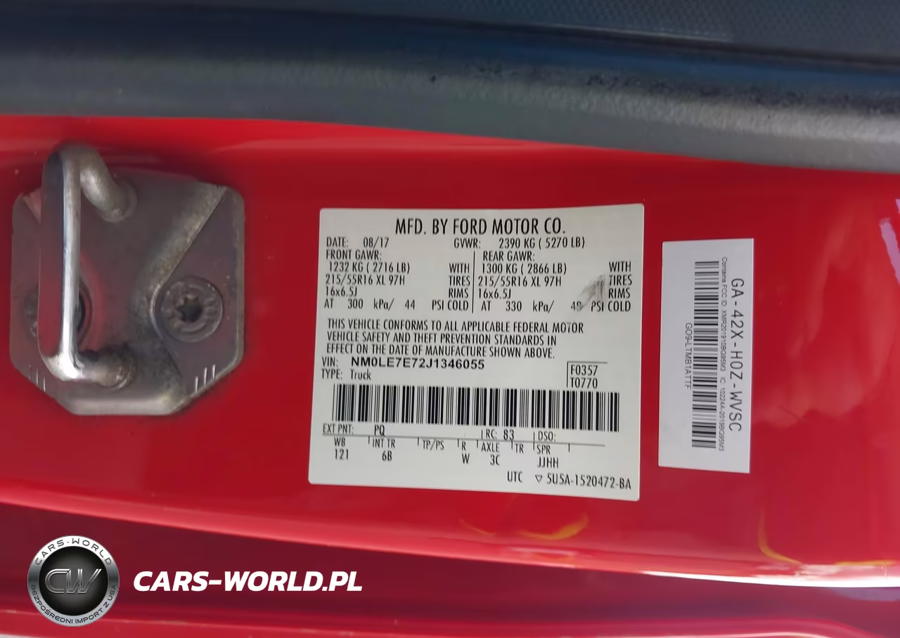 2018 Ford Transit Connect Xl VIN:NM0LE7E72J1346055 - 9