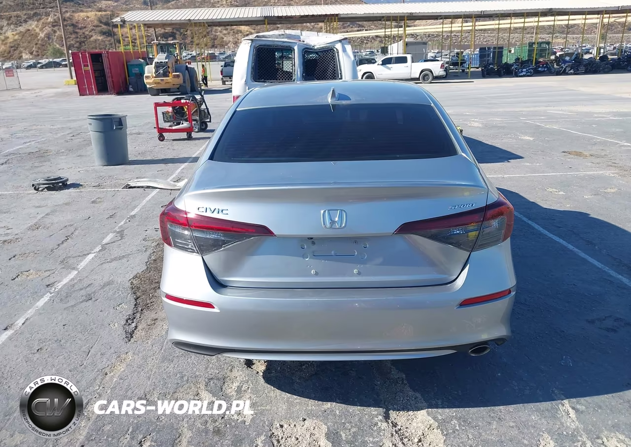 2025 Honda Civic Sport VIN:2HGFE2F58SH606947 - 16