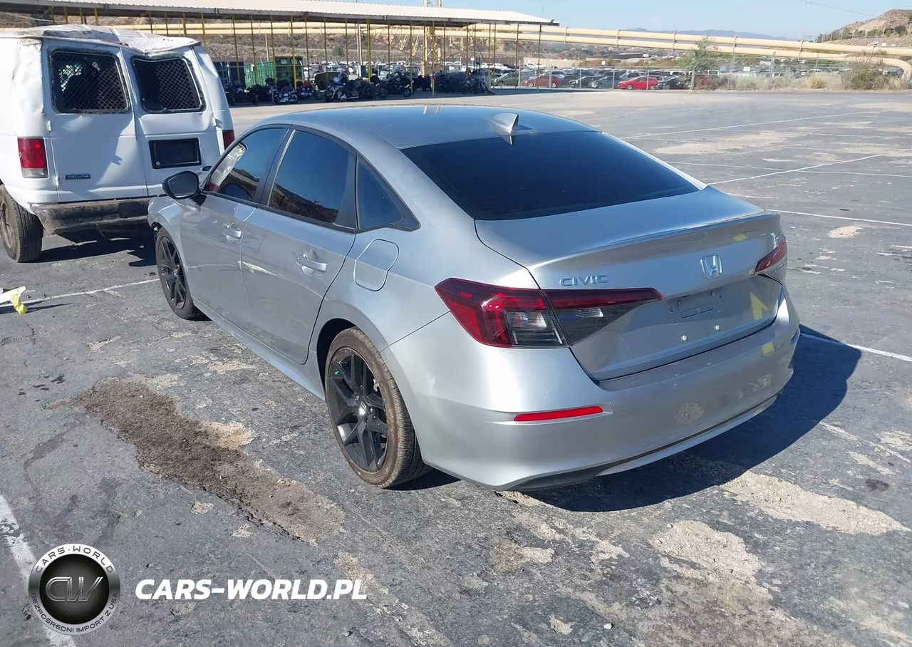 2025 Honda Civic Sport VIN:2HGFE2F58SH606947 - 3