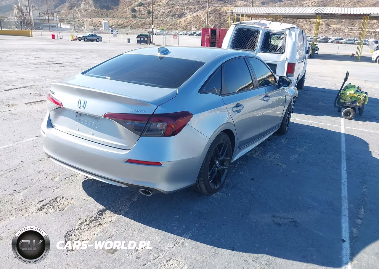 2025 Honda Civic Sport VIN:2HGFE2F58SH606947 - 4