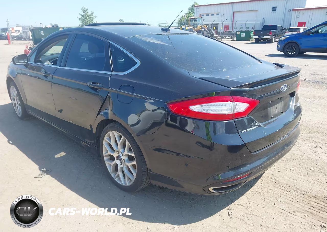 2013 Ford Fusion Titanium VIN:3FA6P0K94DR208072 - 3