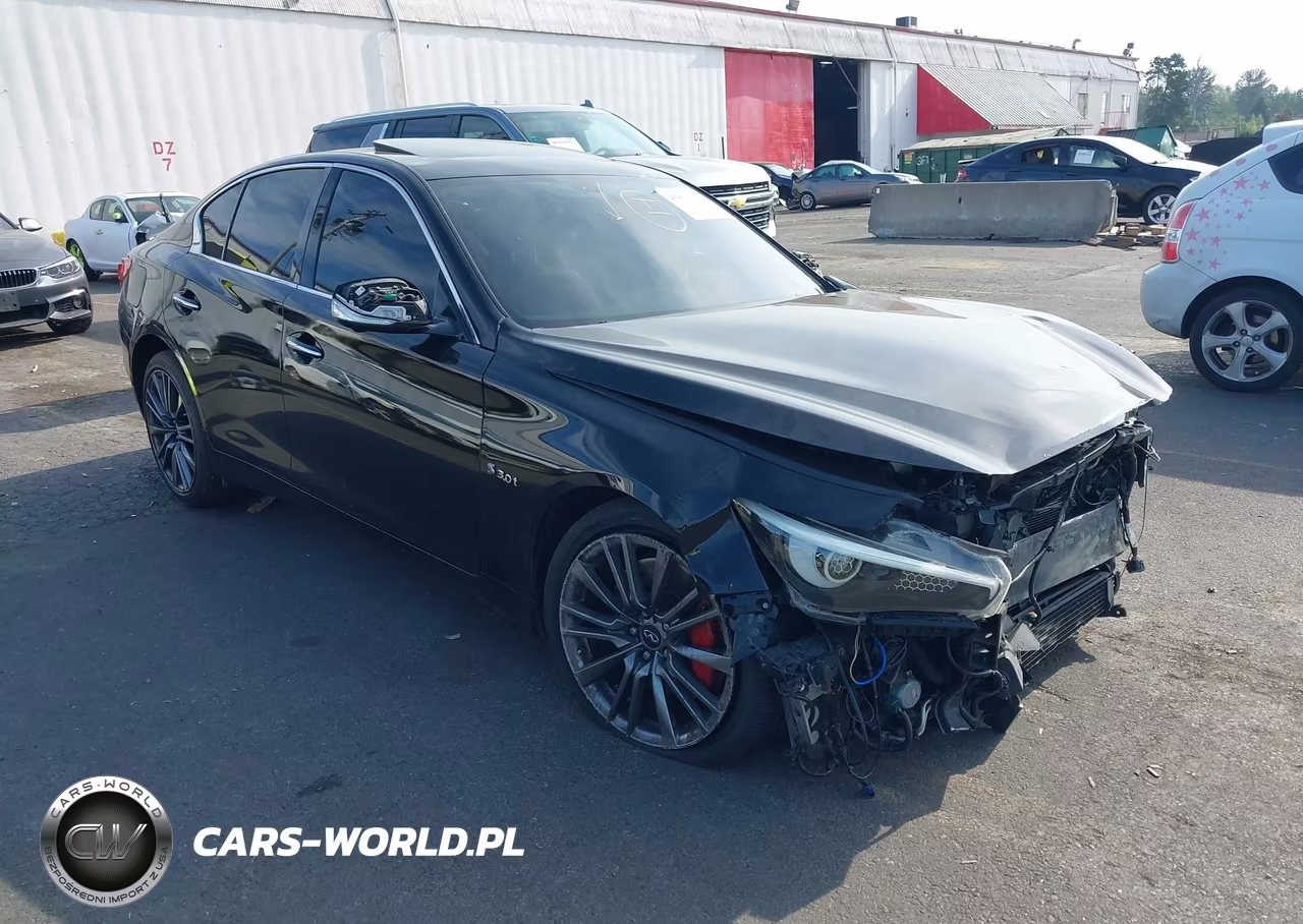 2017 Infiniti Q50 3.0T Red Sport 400