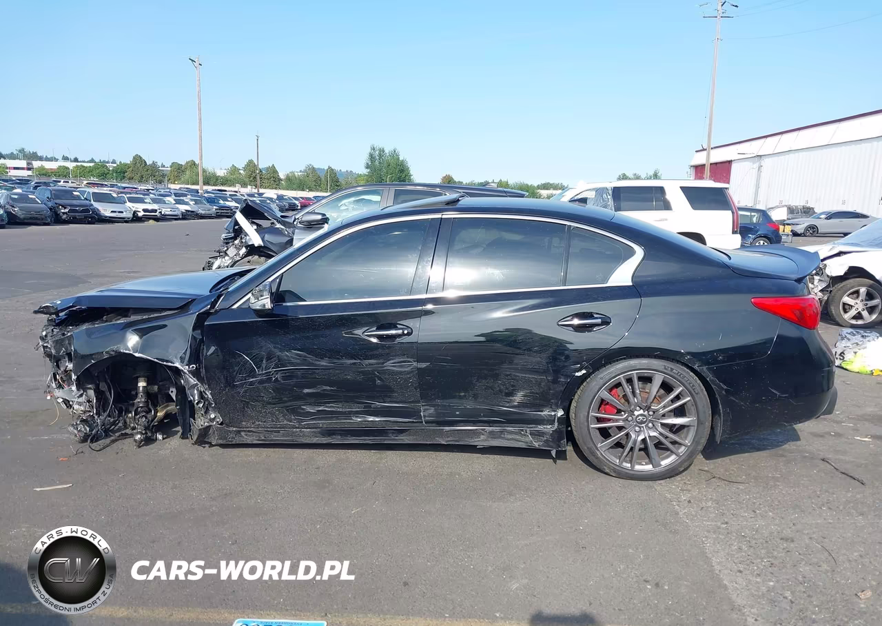 2017 Infiniti Q50 3.0T Red Sport 400 VIN:JN1FV7AR0HM871389 - 15