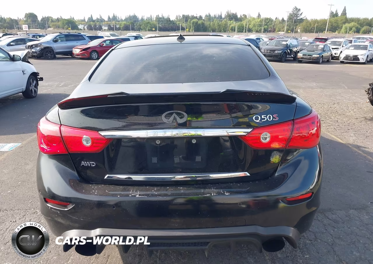 2017 Infiniti Q50 3.0T Red Sport 400 VIN:JN1FV7AR0HM871389 - 17