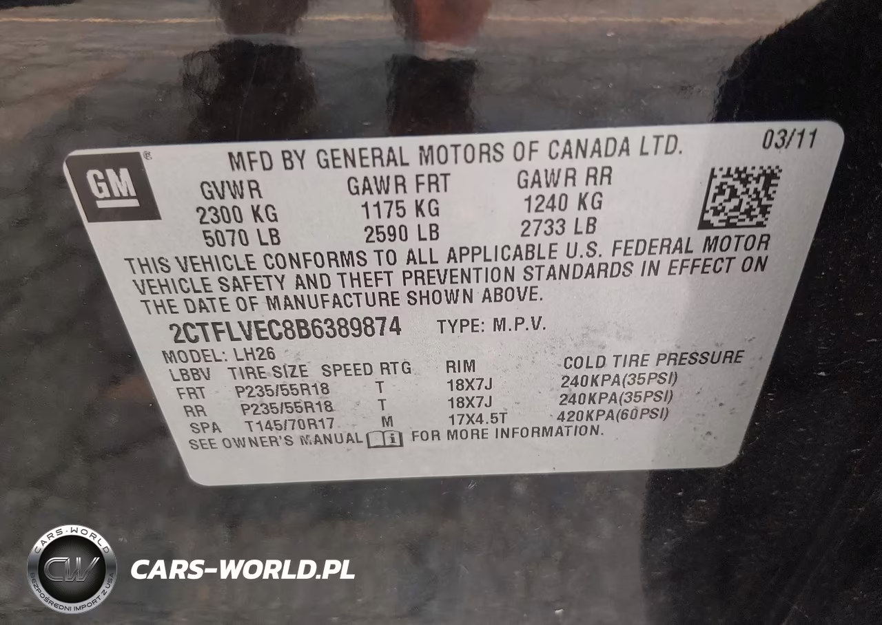 2011 GMC Terrain Slt-1 VIN:2CTFLVEC8B6389874 - 9