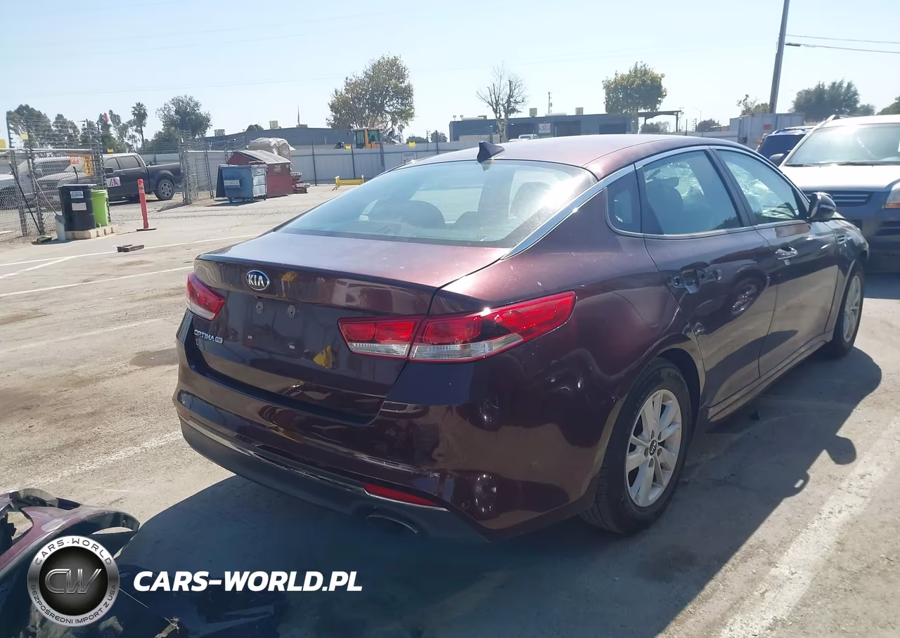 2016 Kia Optima Lx VIN:5XXGT4L34GG015354 - 4