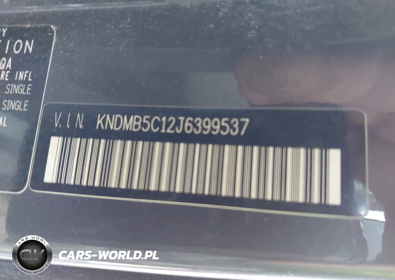 2018 Kia Sedona Lx VIN:KNDMB5C12J6399537 - 9
