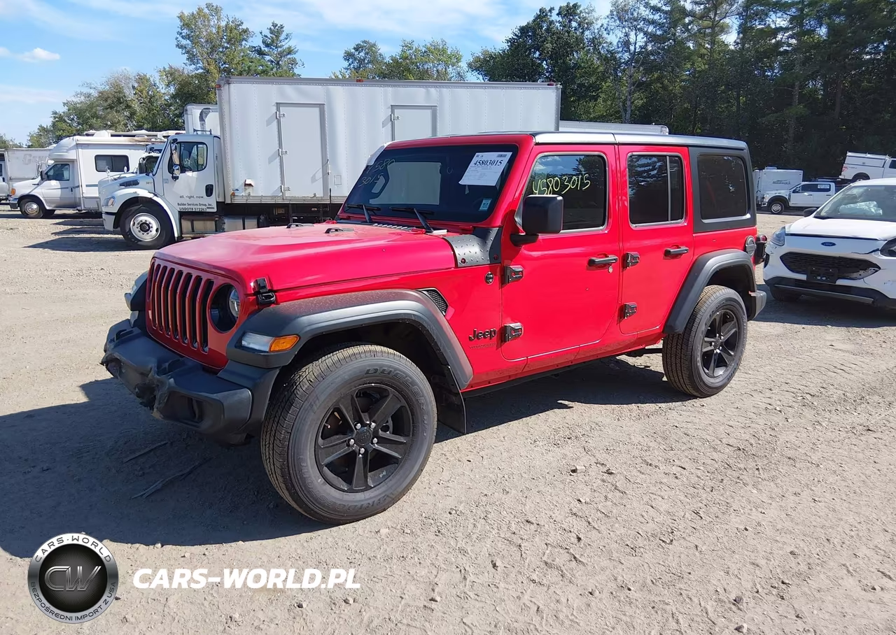 2021 Jeep Wrangler Unlimited Sport Altitude 4X4 VIN:1C4HJXDN2MW740005 - 2